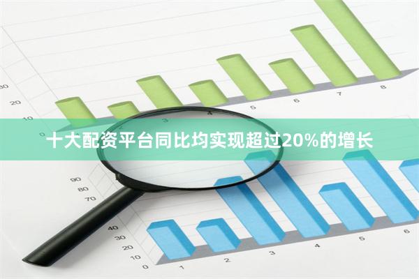 十大配资平台同比均实现超过20%的增长